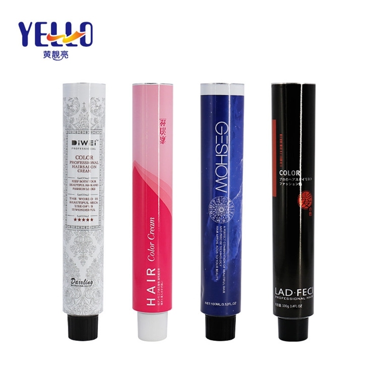 Fancy Aluminum Cosmetic Tube Packaging Customized Capacity And Color