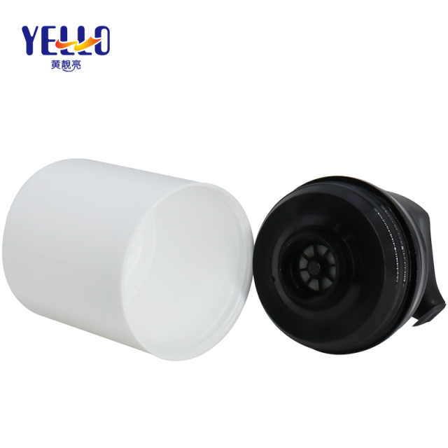 Customized Color Plastic Airless Bottle For Skin Cream Hot Stamping