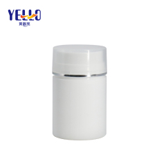 Cylinder 50ml PP Airless Bottle For Skincare Cream Foundation