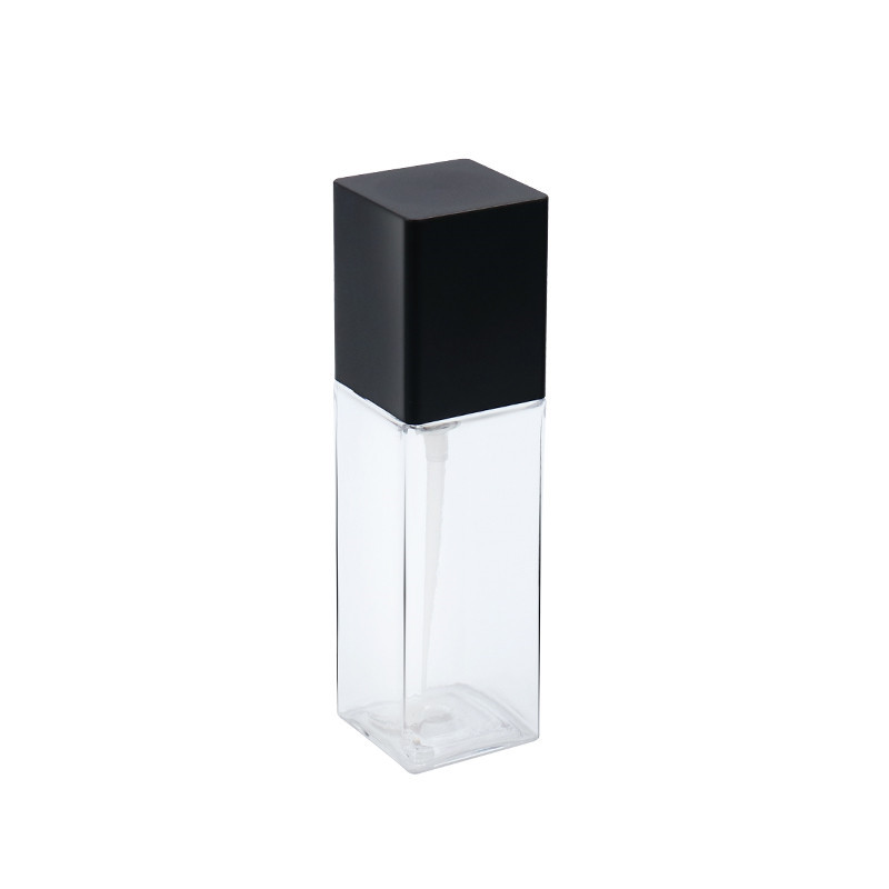 Skin Care Empty Lotion Bottle 35ml 50ml 75ml Square Shape Custom Color