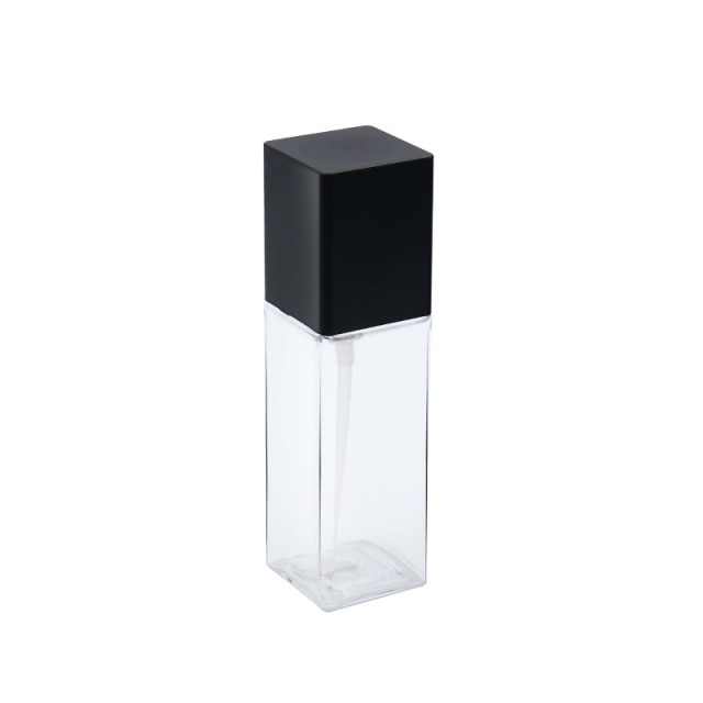 Skin Care Empty Lotion Bottle 35ml 50ml 75ml Square Shape Custom Color