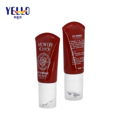 Fancy Plastic Cosmetic Massage Roller Ball Tubes 130g For Skincare Cream