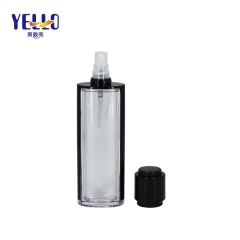 Skincare Clear PETG Cosmetic Spray Bottle Hot Stamping Printing 60Ml