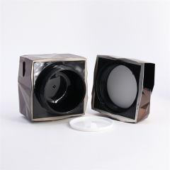 Fancy 40g 60g Square Cosmetic Jars With Private Logo PET Material