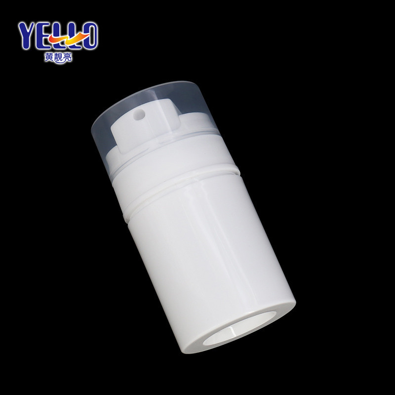 Empty 50ml Airless Foundation Bottle With Pump Private Logo Custom
