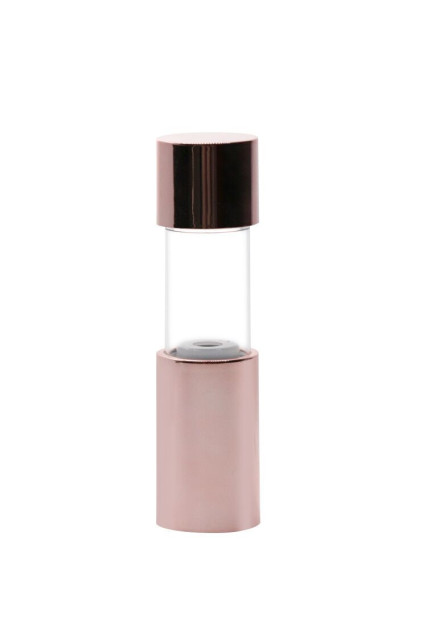 Fancy Airless Cosmetic Bottles Puff On Top Customized Logo Printing