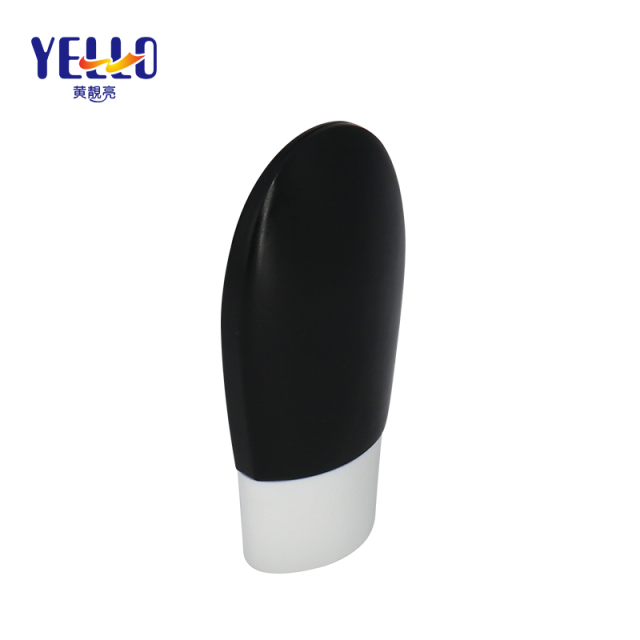 PE Plastic Empty Sunscreen Bottles 30ml 60ml With Screw Cap OEM Custom