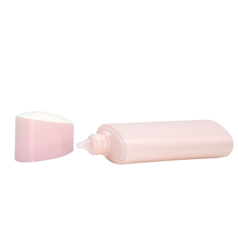 Screw Cap Plastic Cosmetic Container Custom Color With Silk Printing Logo