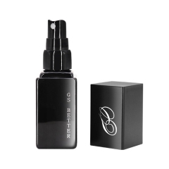 Luxury PET Rectangular Empty Cosmetic Fine Mist Spray Bottle Heavy Wall