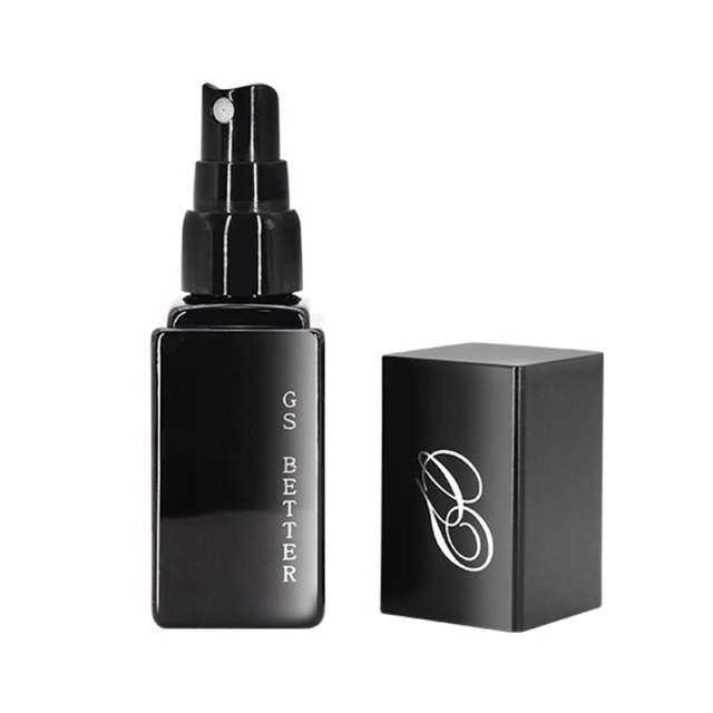 Luxury PET Rectangular Empty Cosmetic Fine Mist Spray Bottle Heavy Wall