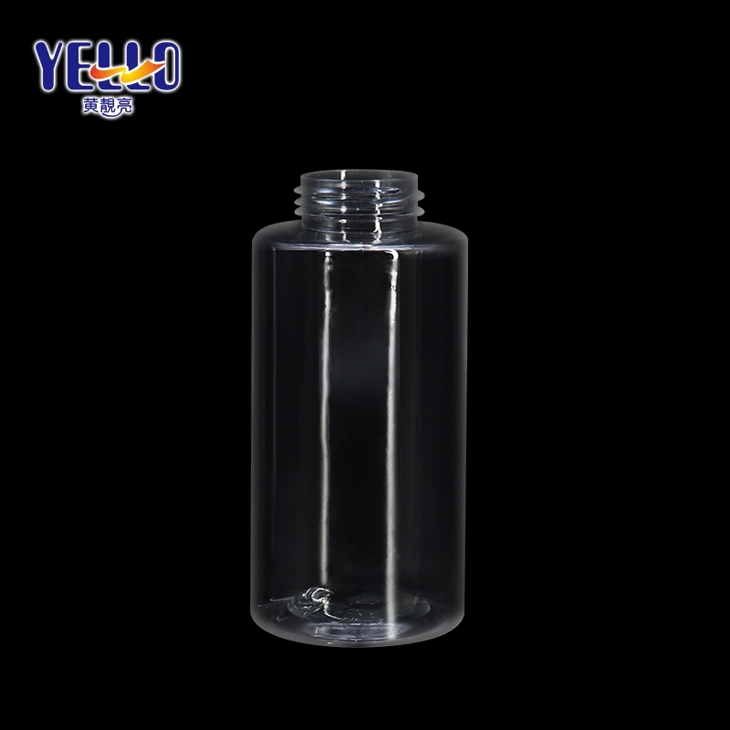 200ml 300ml Clear Makeup Remover Bottle / Plastic Cosmetic Container