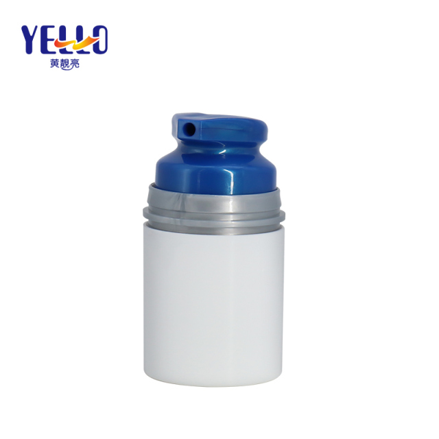 Cosmetic Packaging Airless Lotion Bottles 50ml PP Plastic For Facial Cream