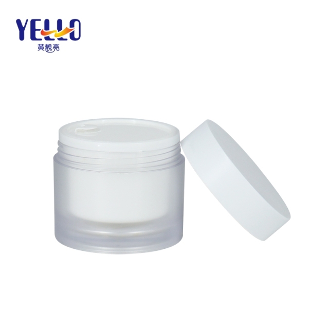 50g 100g Empty Cosmetic Cream Jar With Private Logo Custom Color