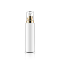 PET Plastic Clear Empty Lotion Bottle For Skincare Packaging 100ml
