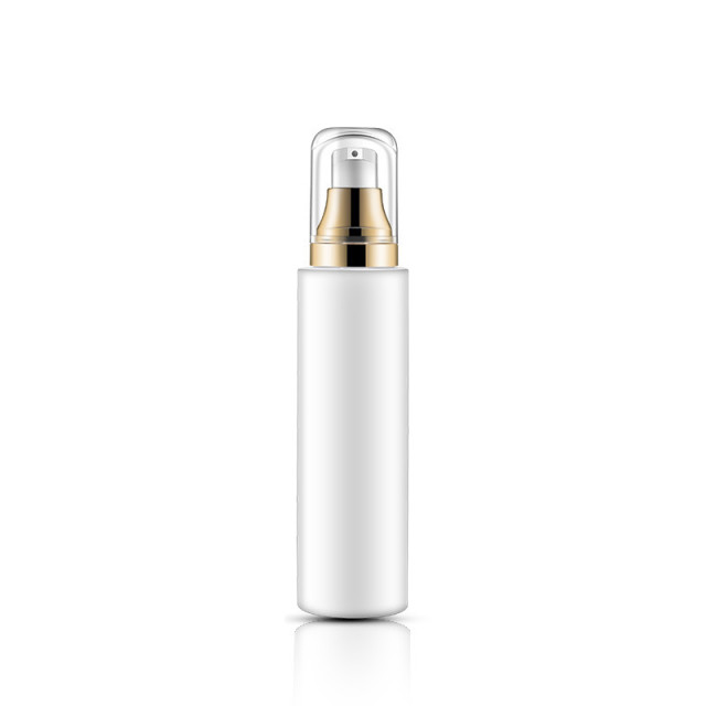 PET Plastic Clear Empty Lotion Bottle For Skincare Packaging 100ml