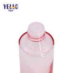 Custom Empty Fancy Cosmetic Bottles , Luxury Facial Toner Bottles Pink / Transparent