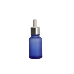 Empty Cylinder Serum Cosmetic Dropper Bottles 30ml 50ml PET Material
