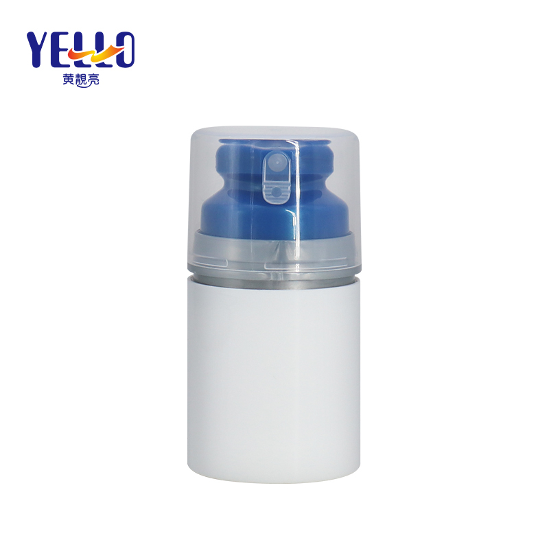 Cosmetic Packaging Airless Lotion Bottles 50ml PP Plastic For Facial Cream