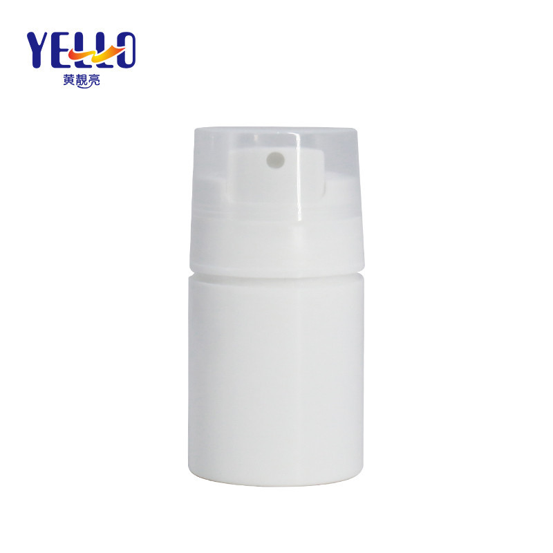 Empty 50ml Airless Foundation Bottle With Pump Private Logo Custom
