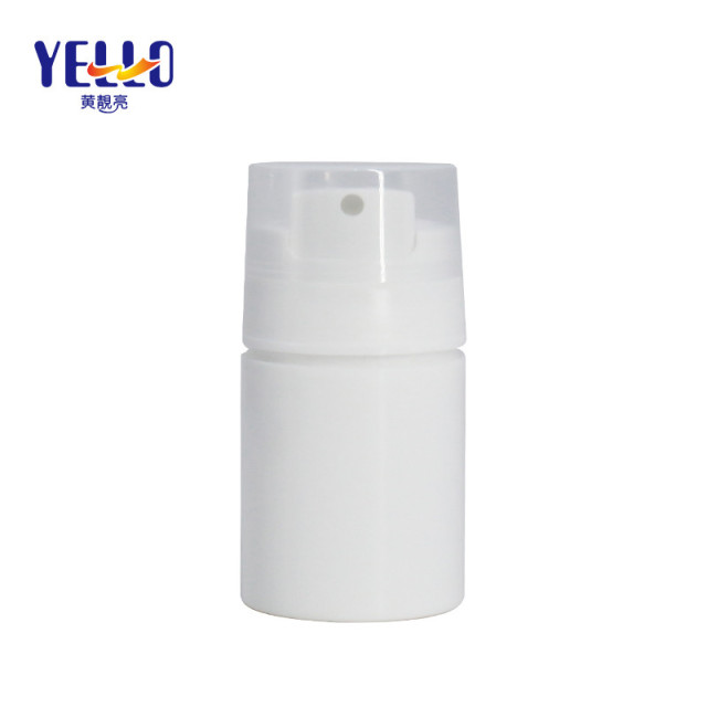 Empty 50ml Airless Foundation Bottle With Pump Private Logo Custom