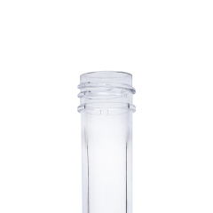 PET Plastic Cosmetic Bottle Preform 20mm Neck Size Custom Color