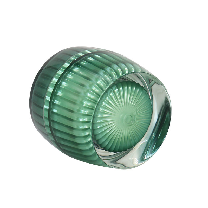 Fashionable Cosmetic Round Acrylic Lotion Bottles And Cream Jars