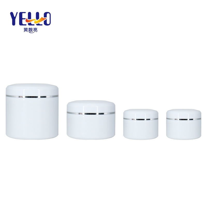 Beauty Salon Use Cosmetic Cream Jar White 50ml 100ml 200ml 500ml