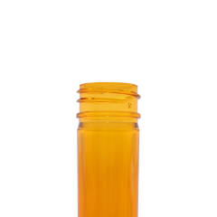 Orange PET Bottle Preform For Cosmetic Packaging 28mm Neck Size