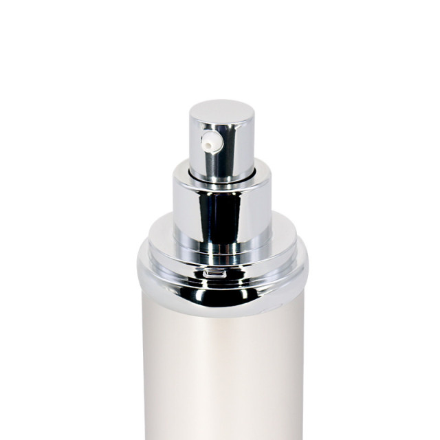 Empty Acrylic Lotion Bottle With Silver Plating Pump 30ml 40ml 50ml