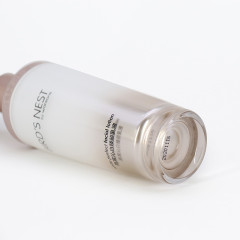 Cylinder 45ml Acrylic Lotion Bottle For Skincare Product Plating Pump