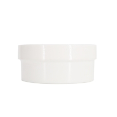Custom Empty Cosmetic Jars With Wide Mouth PE Plastic Material 200ML