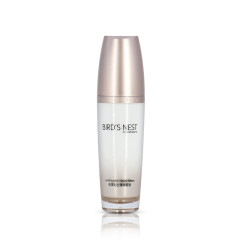 Cylinder 45ml Acrylic Lotion Bottle For Skincare Product Plating Pump