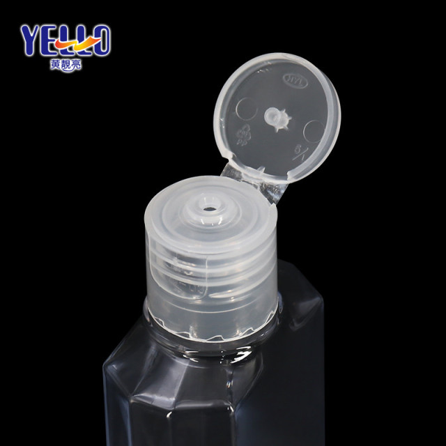 60ml Clear Plastic Hand Sanitizer Gel Bottle With Flip Top Cap Tasteless