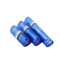 Triangle Cosmetic Acrylic Bottle 30ml 50ml 100ml With Silver Pump