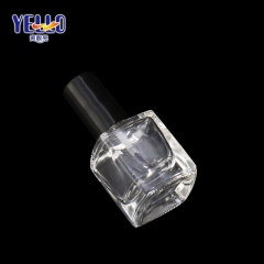 Small 5ml Cosmetic Glass Nail Polish Bottle , Custom Color Nail Polish Container