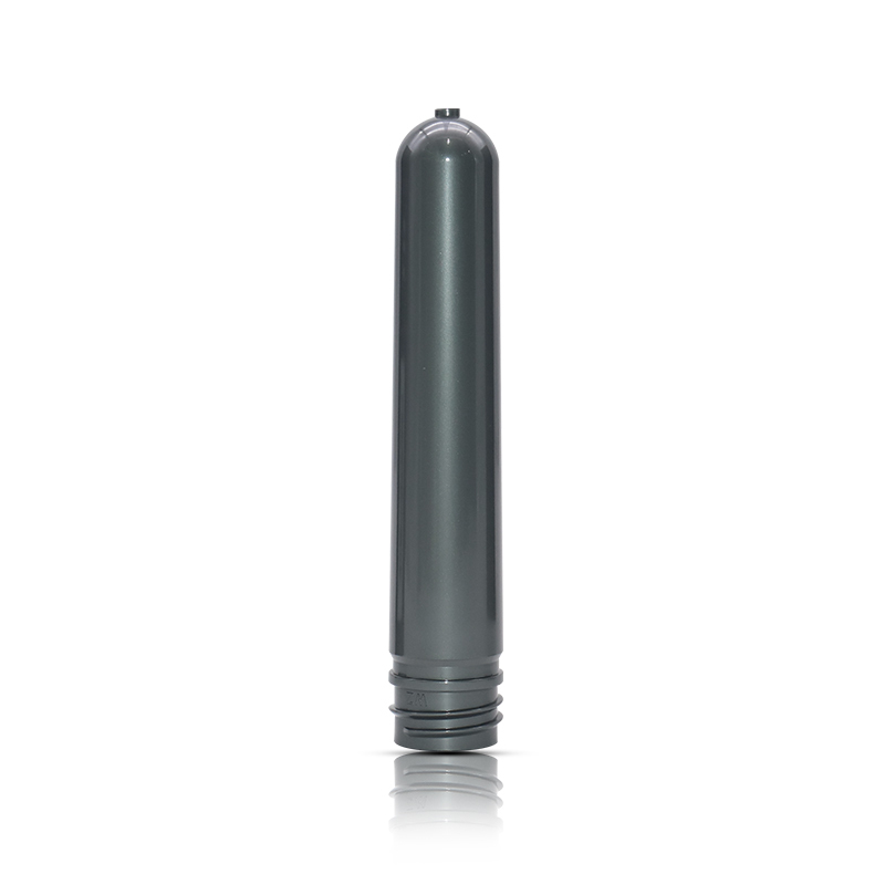 Gray Cosmetic Plastic Bottle Preform 100% Virgin PET Material