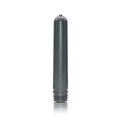 Gray Cosmetic Plastic Bottle Preform 100% Virgin PET Material