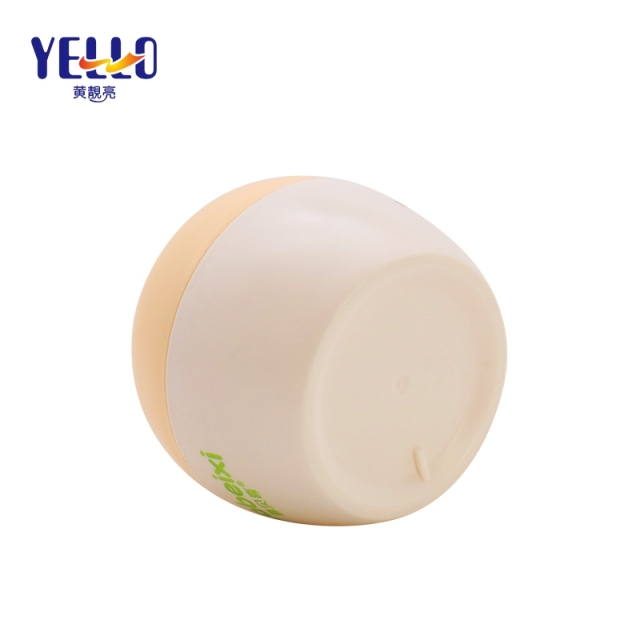 Cute Cosmetic Face Cream Jar 30g 50g Custom Color And Printing PP Material