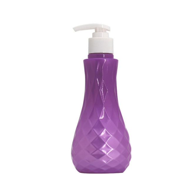 PET Plastic 100ml 200ml Empty Shampoo Bottles Silk Printing Screw Cap