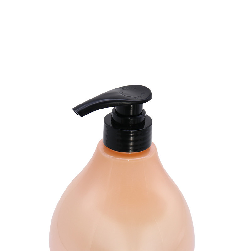 Unique Shape Plastic Shampoo Containers , Empty Shower Gel Bottles 500ml