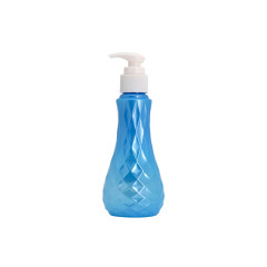 PET Plastic 100ml 200ml Empty Shampoo Bottles Silk Printing Screw Cap