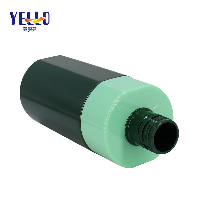 Customized Plastic Empty Shampoo Bottles 750ml Hot Stamping Surface Treatment