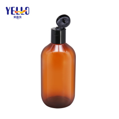 Wholesale 300ml 500ml Refillable Amber Shampoo Bottles With Pump