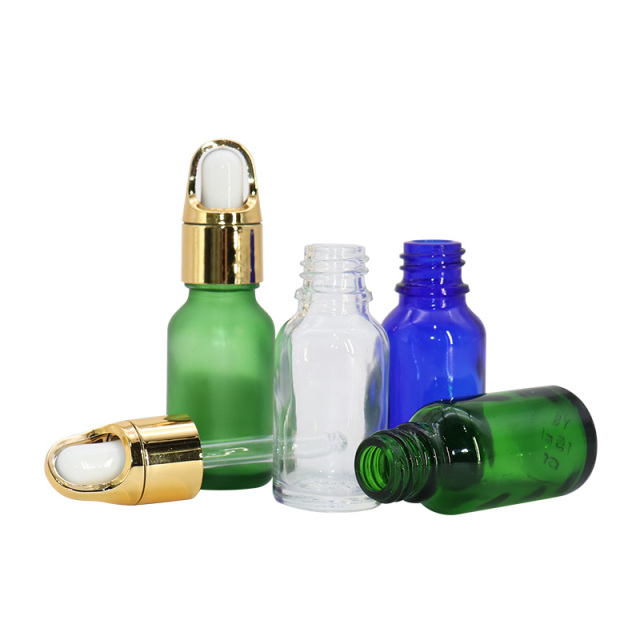 15ml 30ml Glass Essential Oil Cosmetic Dropper Bottles