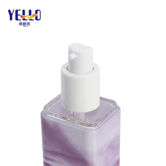 35ml 60ml 100ml 120ml Square Lotion Bottle Spray Bottle Cosmetic Empty Containers