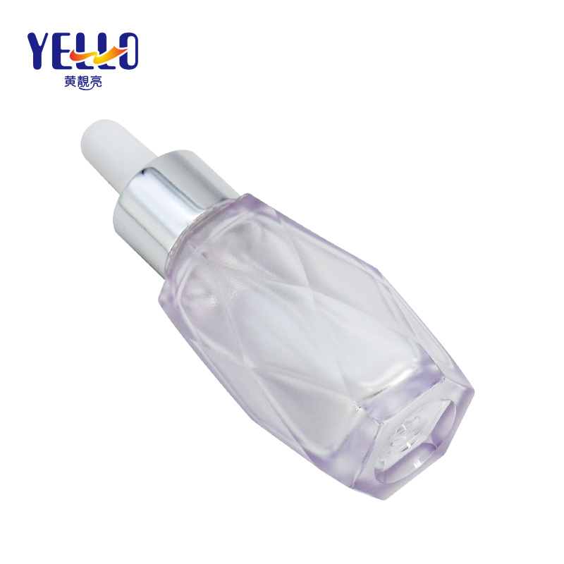 Unique 15ml 30ml Empty Dropper Bottle , Eco Friendly Serum Pump Bottle