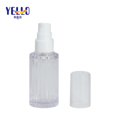 Fancy Clear Empty Dropper Bottle , 15ml 30ml Plastic Serum Bottle
