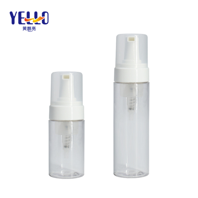 PET Foam soap Bottles , Fine Full Soap Bottle with Brush Head