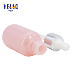 Cute Pink Dropper Bottles , Emplty Serum Bottle with Dropper 25ml