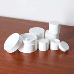 10g 30g 50g Round Plastic Cosmetic Cream Jar Wholesale